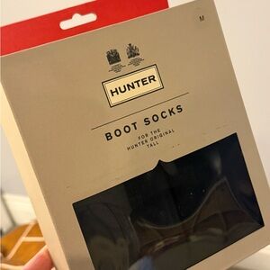 Hunter Black Boot Socks for Women